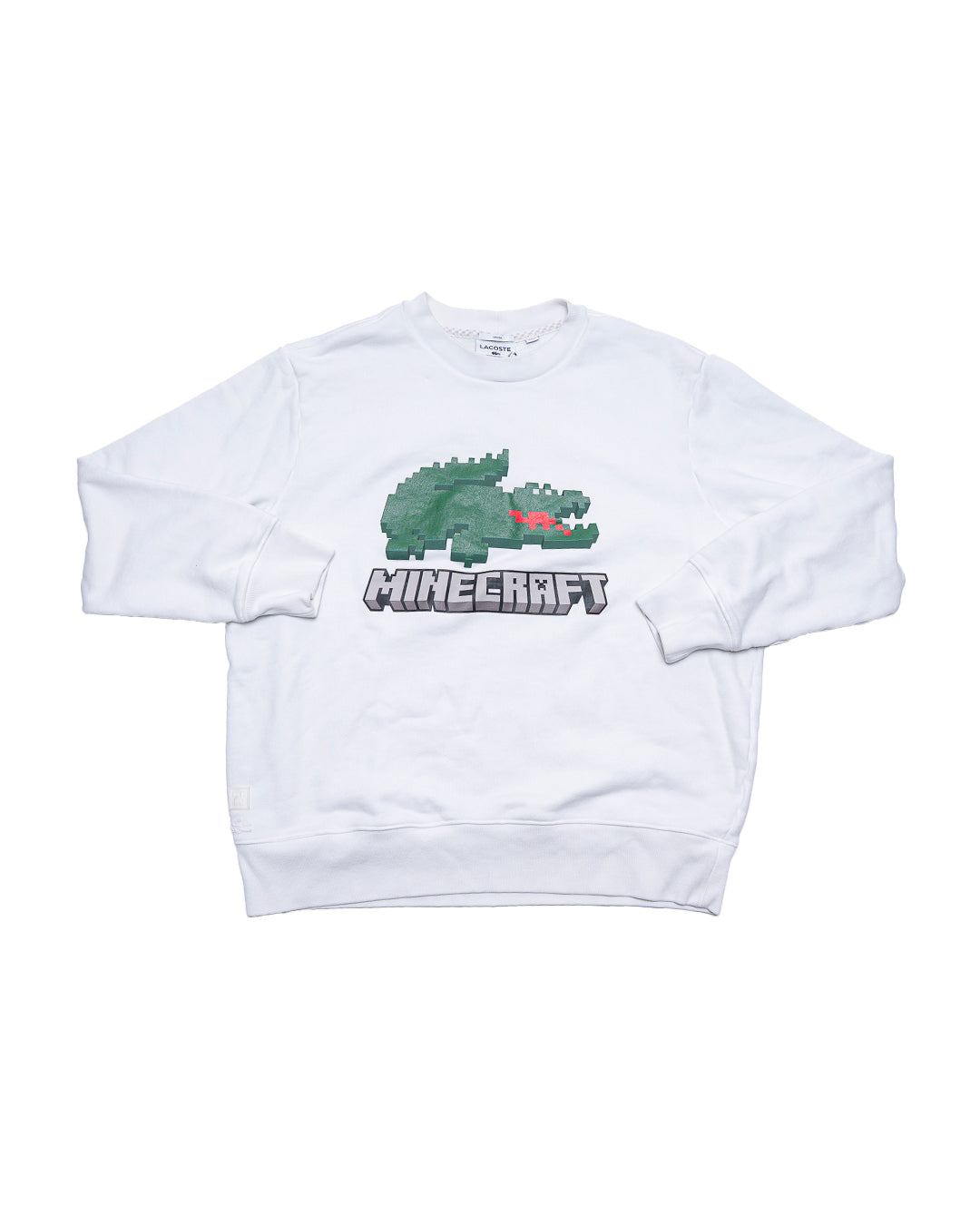 FELPA LACOSTE X MINECRAFT