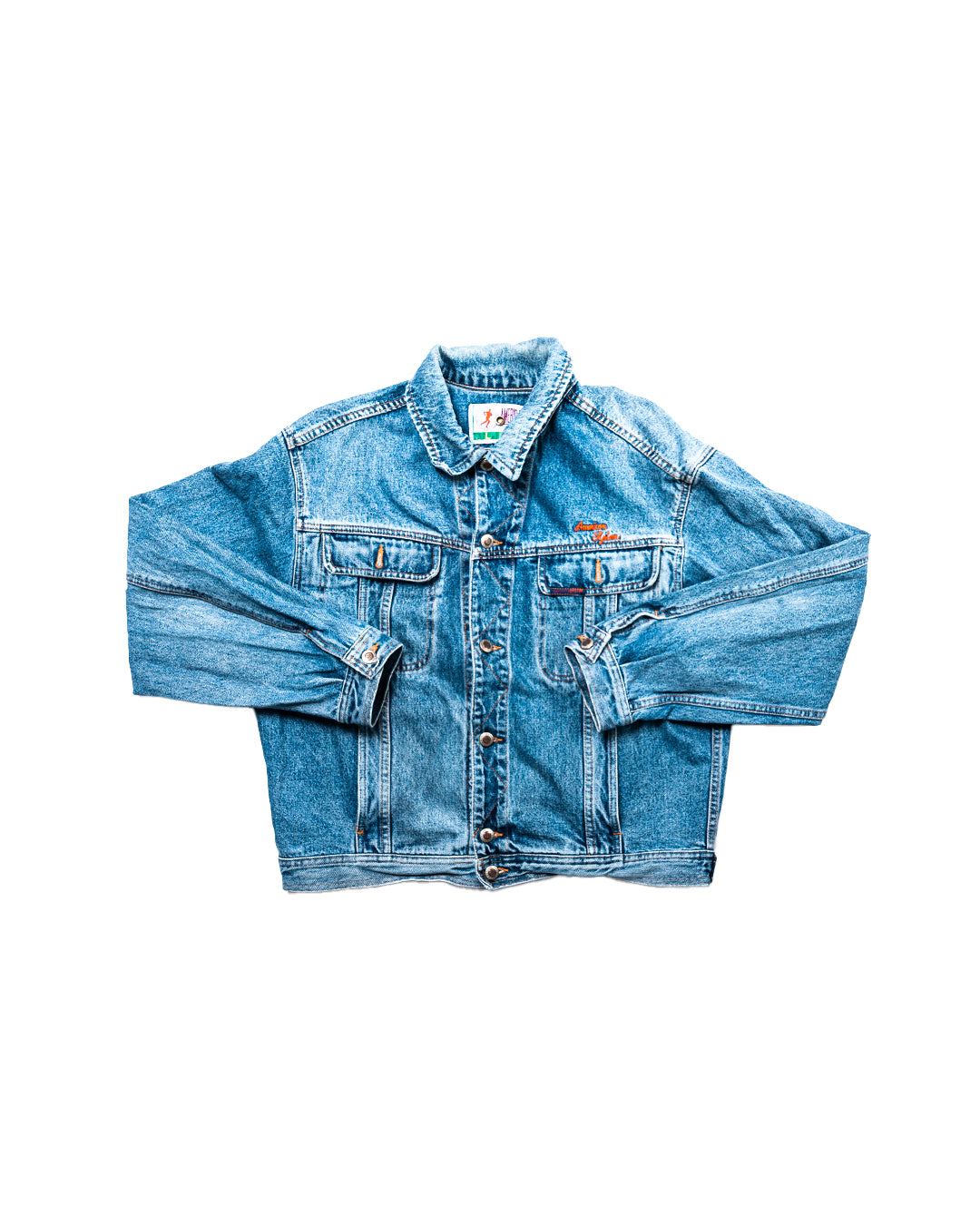 DENIM JACKET AMERICAN SYSTEM USA '90