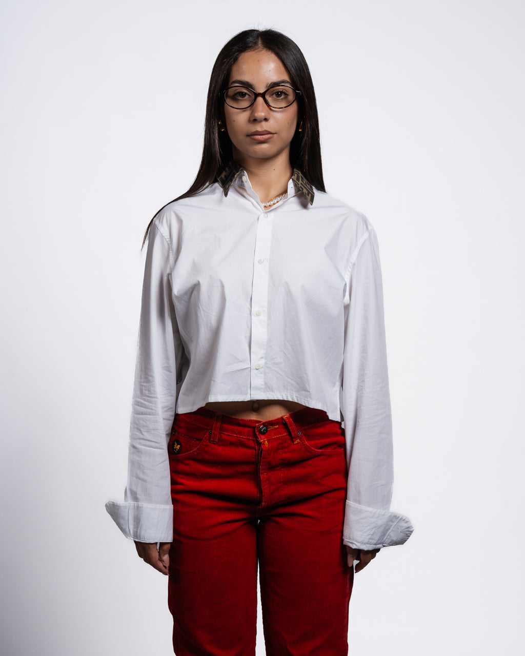 CAMICIA FENDI CROP