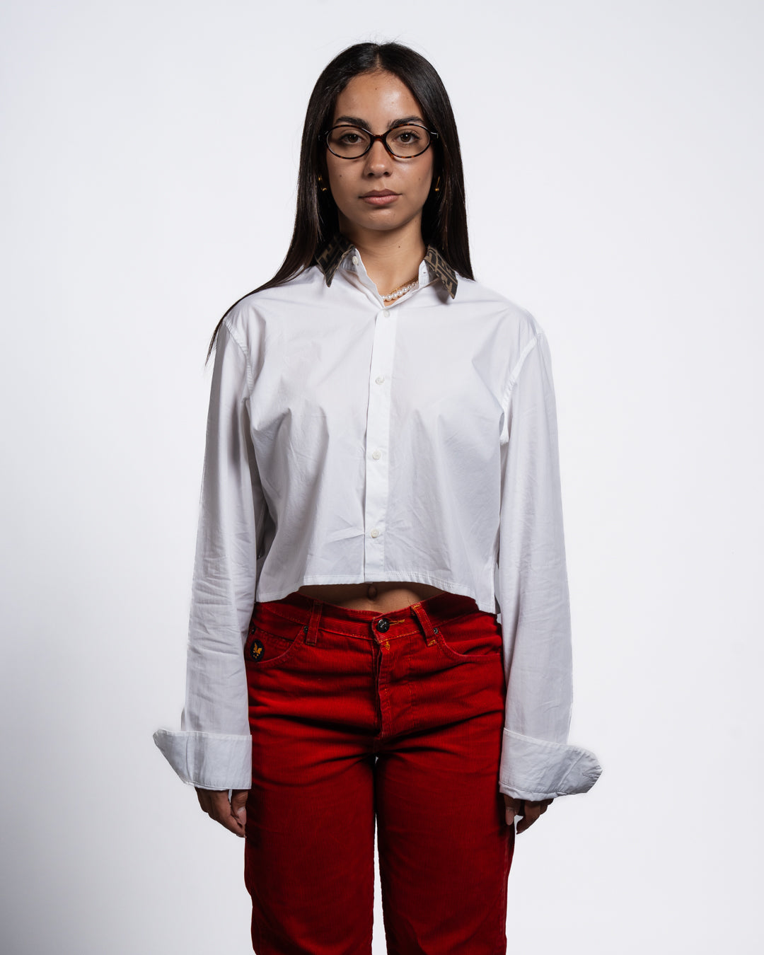 CAMICIA FENDI CROP