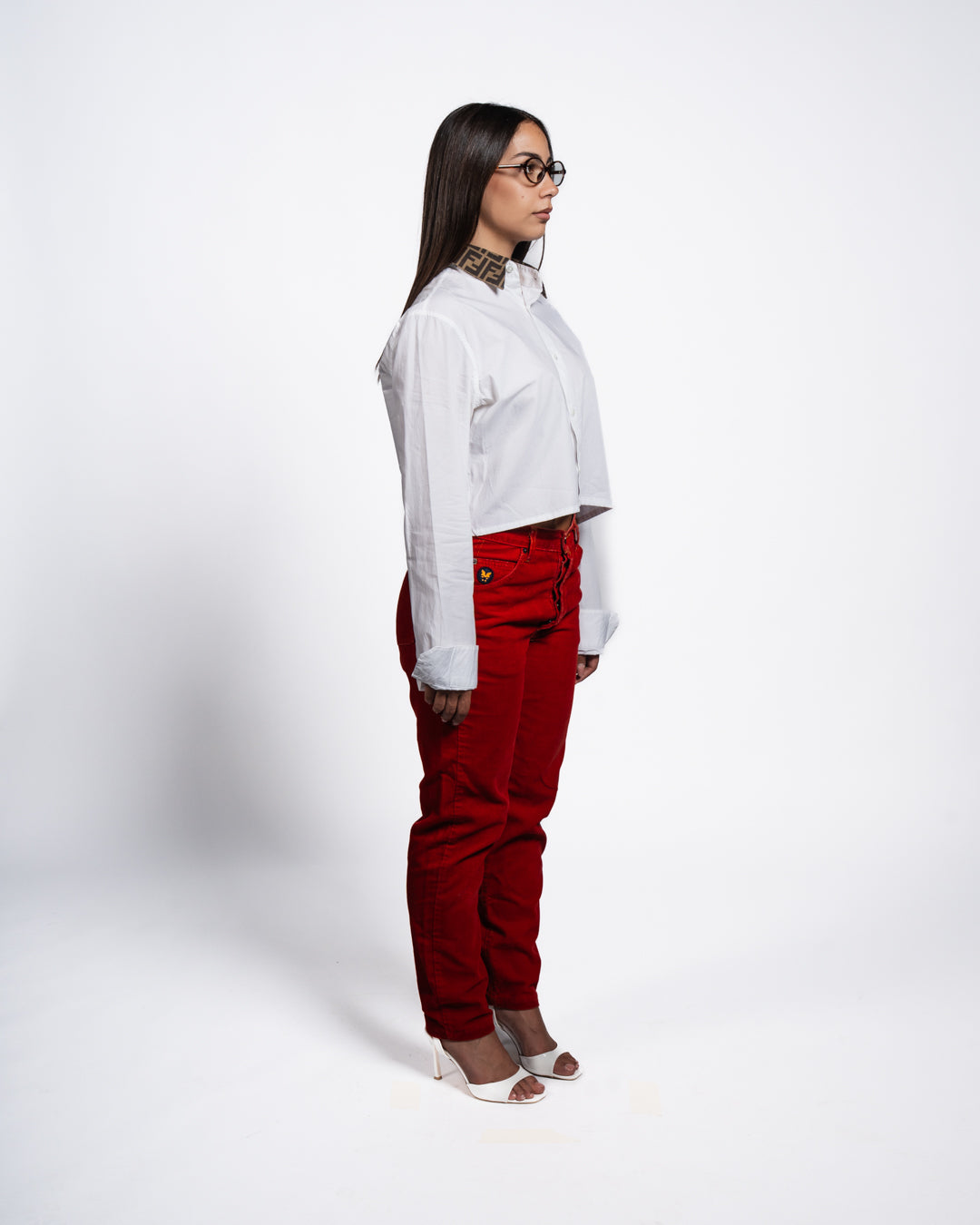 CAMICIA FENDI CROP