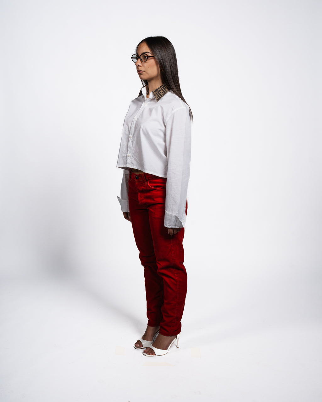 CAMICIA FENDI CROP