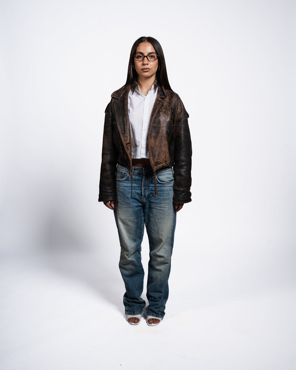 AVIREX FIELD LEATHER JACKET