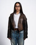 AVIREX FIELD LEATHER JACKET
