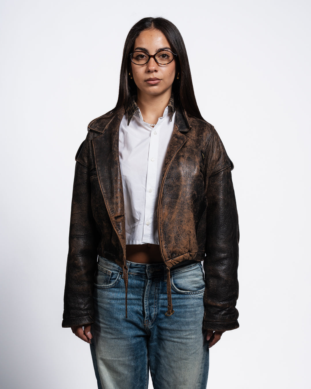 AVIREX FIELD LEATHER JACKET