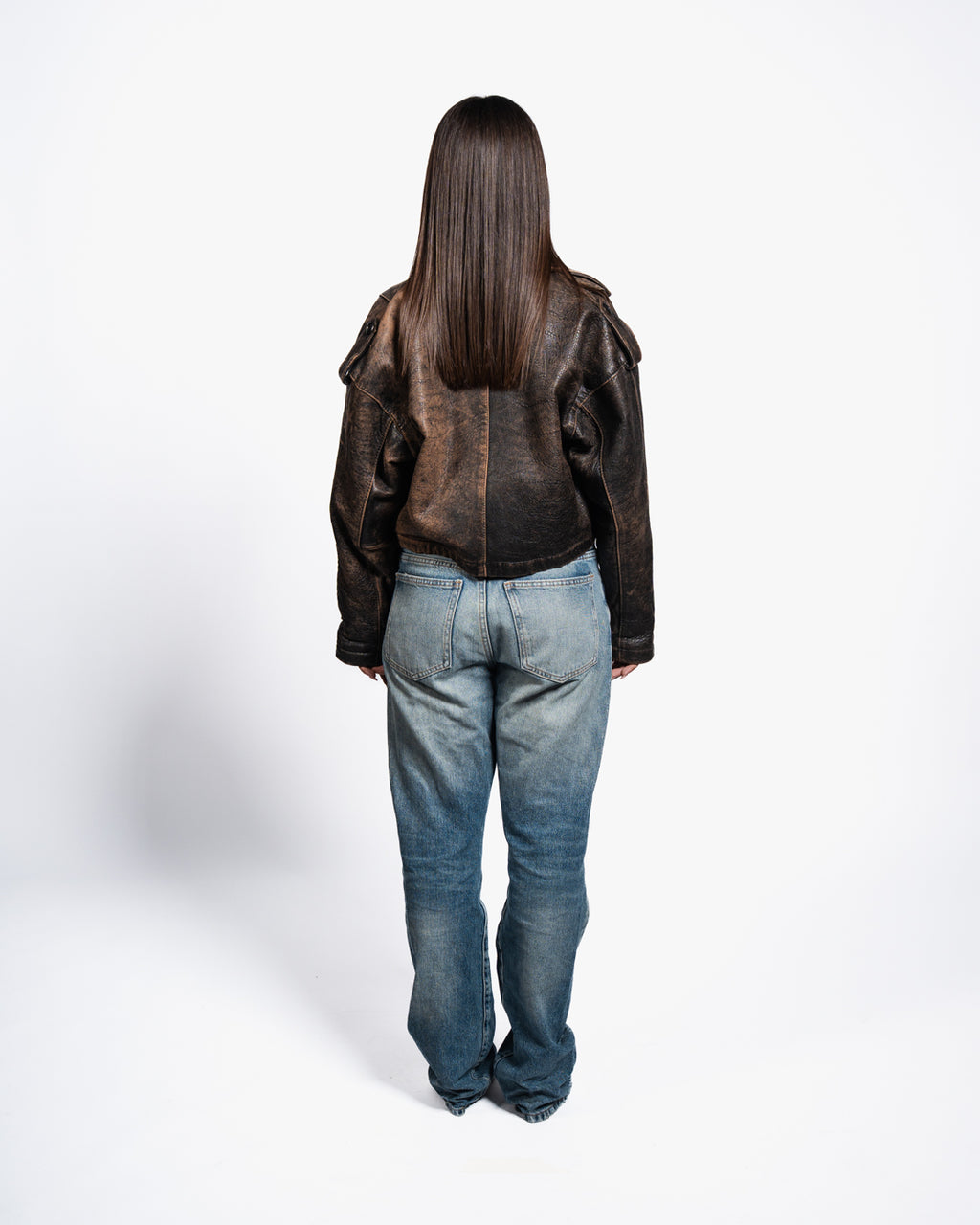 AVIREX FIELD LEATHER JACKET