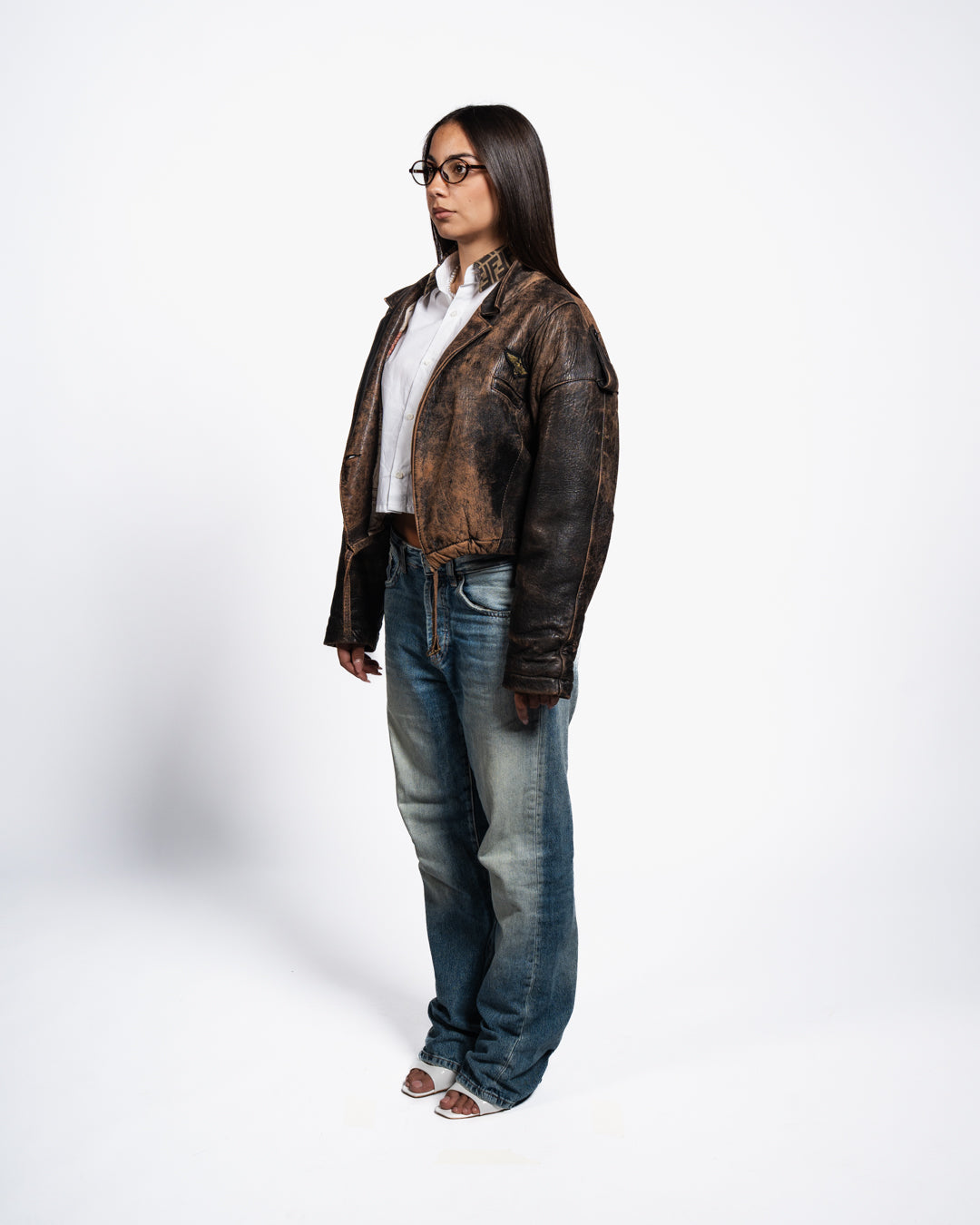 AVIREX FIELD LEATHER JACKET